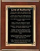 Priesthood Line of Authority Plaque 8x10